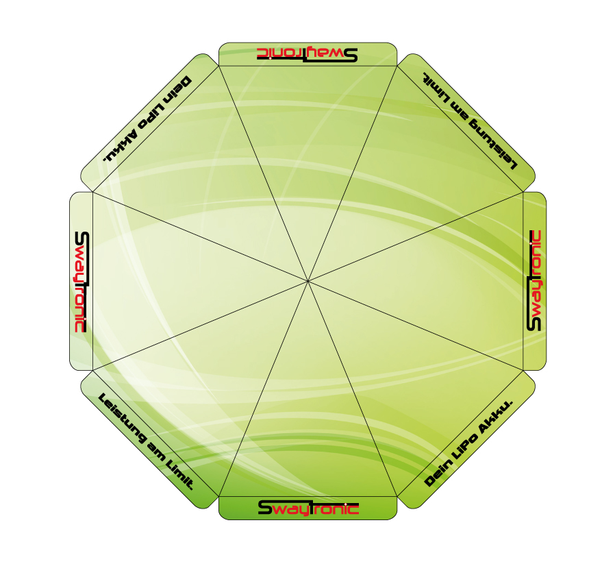 SWAYTRONIC Parasol Ø 215cm