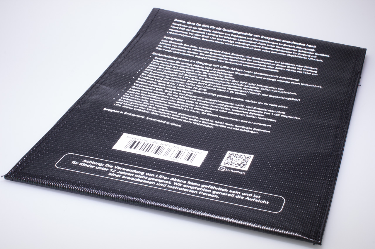 SWAYTRONIC LiPo SAFE-BAG black